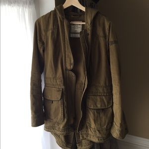 Abercrombie and Fitch Utility Army Jacket